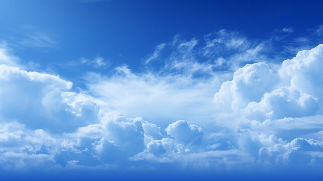 Blue sky and clouds